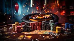Lucky wheel interface showing colorful segments and spin mechanics